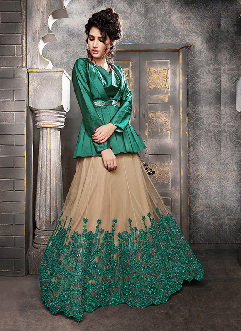 Ladies Embroidered Party Wear Lehenga Choli at best price in Surat | ID:  20453669988